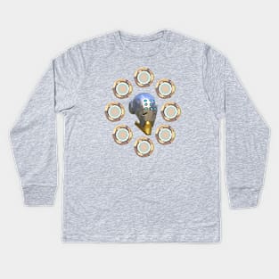 Zenyatta's Fire Power Kids Long Sleeve T-Shirt